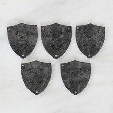 Hsc Bilişim Crafts Figürlü Deri Arma 5 Adet - 1500