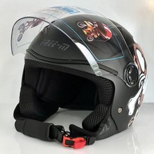 Mts 205 Çocuk Kaskı (Siyah)