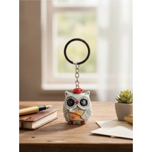 Gifi Eğlenceli Baykuş Figürlü Anahtarlık