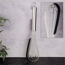 Feyza Design Pratik Silikon Sıyırma ve Çırpıcı Seti, Dayanıklı Çelik Tasarım