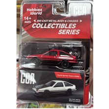 Cca Collectibles Series Toyota Sprinter Trueno (AE86) Kırmızı