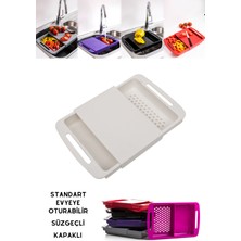 Feyza Design Çok Amaçlı Kesme Tahtası ve Kesim Pano, Pratik ve Şık Kullanım