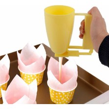 Feyza Design Renkli ve Pratik Cupcake Muffin Lokma Hamur Dağıtıcı Seti
