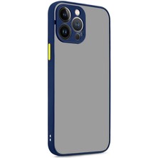 iPhone 13 Pro Max Kılıf Ydst Hux Kapak-Lacivert