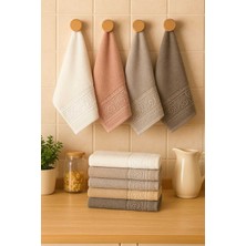 Rubby Avm 6 Parça Mutfak Havlusu Seti %100 Pamuklu Dalga