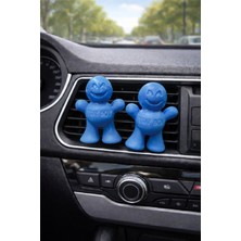 Promosyonik Tıny Boy Tasarımlı Ocean Kokulu Ikili Fan Petek Kokusu