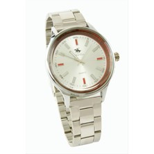 SiHako Gümüş Renkli Çelik Erkek Kol Saati