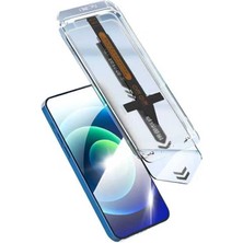 Maks Technology iPhone 15 Pro Max Uyumlu ​mkst Süper Fast Temperli Ekran Koruyucu