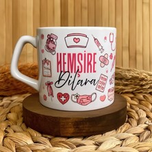 Loren Gift Hemşire Temalı Kişiye Özel Lüks Kupa