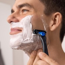 Skygo Bıc Hybrid 3 Flex 4'lü Yedek Tıraş Bıçağı Kartuşu, 3 Nano Teknolojik Titanyum Bıçak, E Vitaminli Geniş Kayganlaştırıcı Band