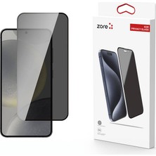 Maks Technology Galaxy S24 Plus Mkst Kor Privacy Cam Ekran Koruyucu - Siyah