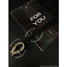 Fiori 3 Cm Yılan Tokalı Kadın Pantolon Kemeri, Ceket Kemeri, Elbise Kemeri, Gömlek Kemeri