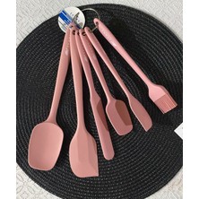 Feyza Design Pratik ve Dayanıklı 6'lı Spatula Seti, Mutfakta Kolaylık Sağlar