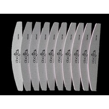 Aba Nails Profesyonel Kağıt Törpü 10LU Set 180*240 Yumuşak ve 100*180 Grit Orta Sert