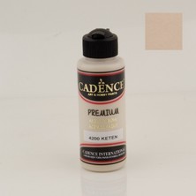 Cadence Premium Akrilik Boya 120 Ml Keten Yüksek Pigmentasyonlu Kolay Kullanım Özelliği