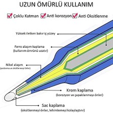 Skygo 900M-T-2C Isı Ayarlı Havyalar Için Yedek Havya Ucu