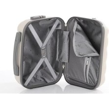 Skygo Abs Makyaj Çantası V305-M Kemik Gri