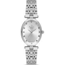 Platin Pierre HDS-PL-1248LA-A1 Oval Kadın Kol Saati