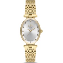 Platin Pierre HDS-PL-1248LA-B1 Oval Kadın Kol Saati