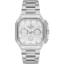 Platin Pierre HDS-PL-1280GA-A1 Çelik Kordon Fonksiyonları Aktif Kare Erkek Kol Saati