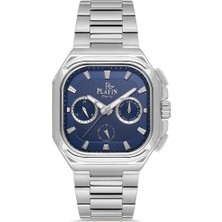 Platin Pierre HDS-PL-1280GA-A3 Çelik Kordon Fonksiyonları Aktif Kare Erkek Kol Saati