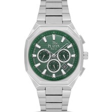 Platin Pierre HDS-PL-1281GA-A10 Çelik Kordon Fonksiyonları Aktif Erkek Kol Saati