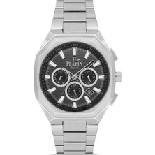 Platin Pierre HDS-PL-1281GA-A2 Çelik Kordon Fonksiyonları Aktif Erkek Kol Saati
