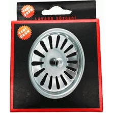 Feyza Design Pratik Metal Lavabo Süzgeci, Dayanıklı ve Kullanışlı Tasarım