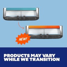 Skygo Dollar Shave Club | 6 Blade Club Serisi Tıraş Makinesi Dolum Kartuşu, 8 Adet | Dahili Düzeltici Bıçaklı Hassas Kesim Paslanmaz Çelik Bıçaklar | Miras Ile Uyumlu Değil