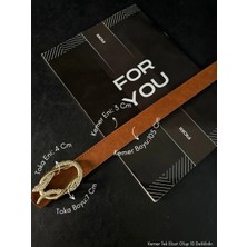 Fiori 3Cm Yılan Tokalı Kadın Pantolon Kemeri, Ceket Kemeri, Elbise Kemeri, Gömlek Kemeri
