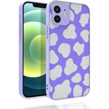 Yıldız Store iPhone 12 Uyumlu Desenli Kamera Korumalı Parlak Ydst Nora Kapak-No6