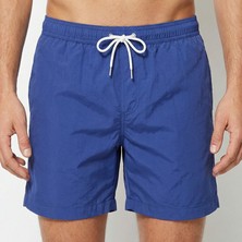 Estiva Erkek Tek Renk Tactel Deniz Şortu