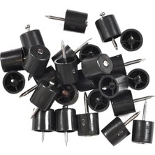 Skygo Raf Pimi Plastik Çivili 50 Adet Siyah