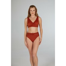 Estiva Kadın Tarçın Concept Geniş Bantlı Toparlayıcı Bikini Takımı