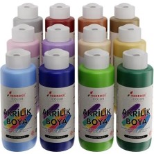Skygo Pastel Renkler Akrilik Boya 12'li Set 12X120ML