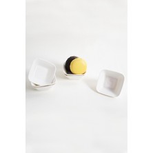 Feyza Design Şık 6'lı Porselen Mini Çerezlik Seti, Pratik ve Zarif Sunumlar Için