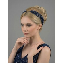 Magic Tiara El Yapımı Kristal Taşlı Ikili Saç Bandı – Zarif ve Işıltılı Özel Gün Aksesuarı