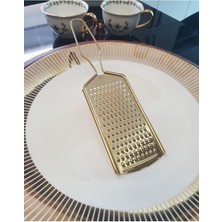 Feyza Design Çok Işlevli Paslanmaz Çelik Rende, 21 Cm, Peynir, Limon, Sarımsak Için