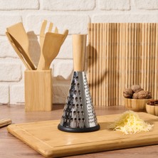 Feyza Design Çok Yönlü Rende, Gümüş, 25 Cm, Çok Amaçlı Mutfak Gereci