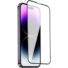 Maks Technology iPhone 14 Pro Max ​​​​​​​​​​​​uyumlu ​mkst Darbeye Dayanıklı Anti Statik Temperli Cam Ekran Koruyucu