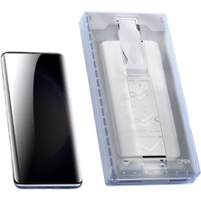 Maks Technology Galaxy S24 Ultra Uyumlu ​mkst Uygulama Aparatlı 6in1 Easy Body Privacy Ekran Koruyucu