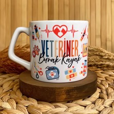 Loren Gift Veteriner Temalı Kişiye Özel Lüks Kupa