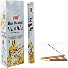 Skygo Hari Darshan 20 Adet Tütsü Farklı Aromalar + 1 Adet Işlemeli Tütsü Kayık Hediye