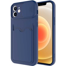 Yıldız Store iPhone 12 Kılıf ​ydst Kartix Kapak-Lacivert