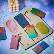 Siliko World Silikon Epoksi Reçine Kalıbı Sabun Kalıbı Alçı Kalıbı Taş Tozu Döküm Kalıbı