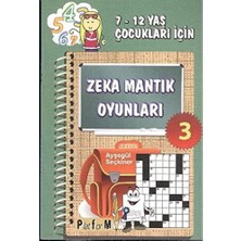 Skygo Zeka Mantık Oyunları 3: 7-12 Yaş Çocukları Için