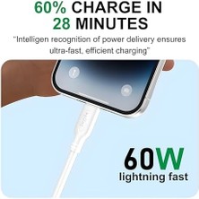 Skygo 60W Type-C To Type-C Hızlı Şarj ve Data Kablosu 1.2 Metre