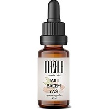 Skygo Masala Tatlı Badem Yağı 50 Ml. Soğuk Pres (Sweet Almond Carrier Oil)