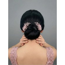 Magic Tiara Kristal Çift Saç Tokası – Özel Günler Için Işıltılı Aksesuar