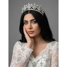 Magic Tiara Işıltılı Kristal Taşlı Taç – Özel Günler Için Zarif Seçim